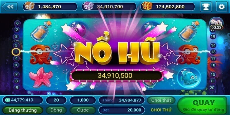 Nổ hũ với tỷ lệ cao